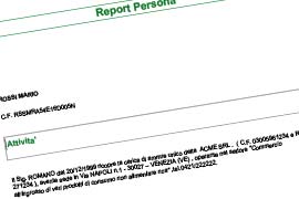 Report Posto di Lavoro