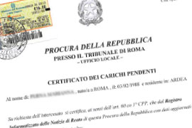 Verifica casellario giudiziale